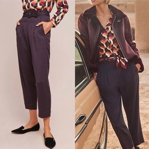 Anthropologie Cartonnier Linework Trousers Size 4